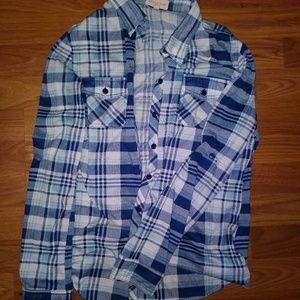 Blue flannel